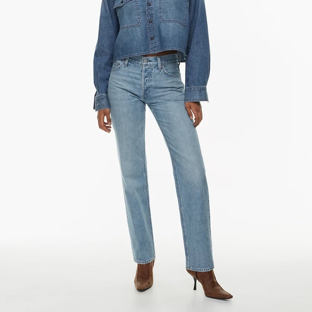 Aritzia Denim Forum Joni Lo Rise Loose Jean